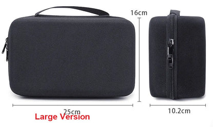 EVA Hard Storage Pouch Hard Protective Travel Organizer Shockproof Electric Car Power Handheld Waterproof Black Protection Bag